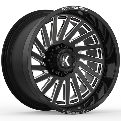 KG1 Forged Boost KC006 Gloss Black Machined Photo