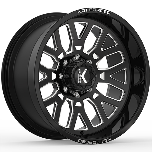 KG1 Forged Revo KC002 Gloss Black Machined - Part Number KC002221269GM KG1 Forged Revo KC002 Gloss Black Machined Photo