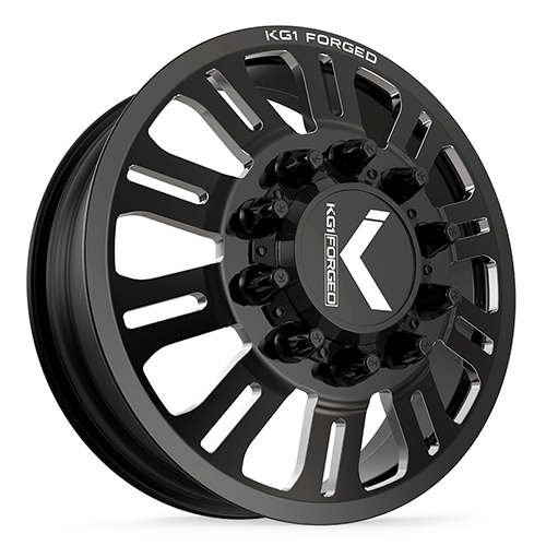 KG1 Forged Duel KD004 Gloss Black Milled - Part Number KD004F2482528GM KG1 Forged Duel KD004 Gloss Black Milled Photo