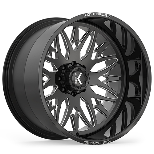 KG1 Forged Trident KC014 Gloss Black Premium Milled - Part Number KC014221459GPM KG1 Forged Trident KC014 Gloss Black Premium Milled Photo