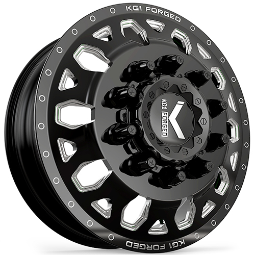 KG1 Forged Honor KD002 Gloss Black Milled Photo