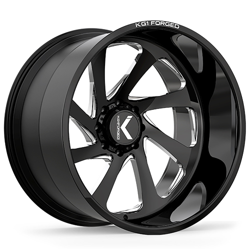 KG1 Forged Swoop KC020 Gloss Black Premium Milled Photo