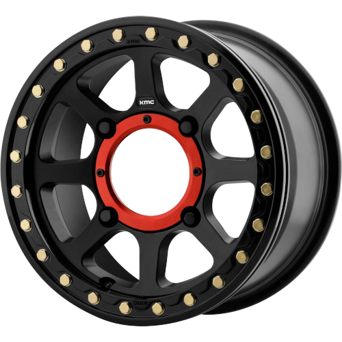 KMC KS234 Addict 2 Satin Black Beadlock - Part Number KS23447044738 KMC KS234 Addict 2 Satin Black Beadlock Photo