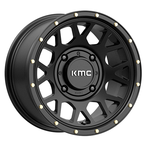 KMC UTV KS135 Grenade Satin Black Photo