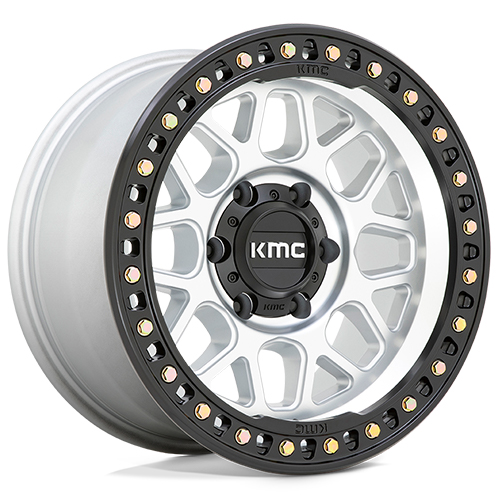 KMC KM549 GRS Machined W/ Satin Black Lip - Part Number KM54988580500 KMC KM549 GRS Machined W/ Satin Black Lip Photo