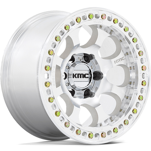 KMC Riot Beadlock KM237 Machined - Part Number KM237DX17855000 KMC Riot Beadlock KM237 Machined Photo