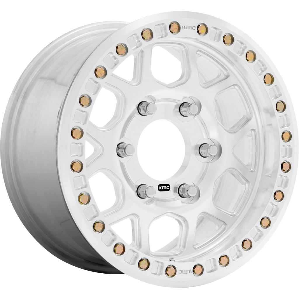KMC KM444 Beadlock Raw Machined - Part Number KM4447900L525 KMC KM444 Beadlock Raw Machined Photo