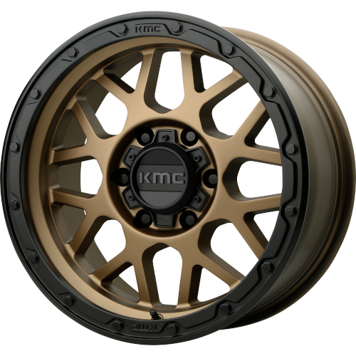 KMC KM535 Grenade Off-Road Matte Bronze Black Lip - Part Number KM53529063618 KMC KM535 Grenade Off-Road Matte Bronze Black Lip Photo
