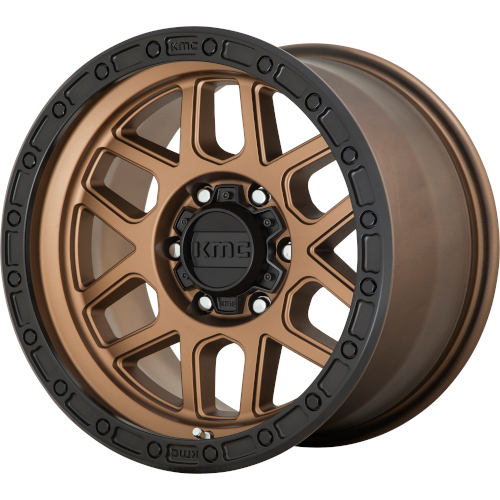 KMC KM544 Mesa Matte Bronze W/ Black Lip - Part Number KM54479058612N KMC KM544 Mesa Matte Bronze W/ Black Lip Photo