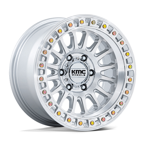 KMC KM552 IMS Gloss Silver With Machined Face - Part Number KM552SD20908818 KMC KM552 IMS Gloss Silver With Machined Face Photo