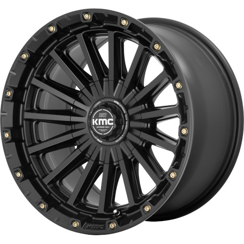 KMC KM102 Signal Satin Black - Part Number KM10229078700 KMC KM102 Signal Satin Black Photo