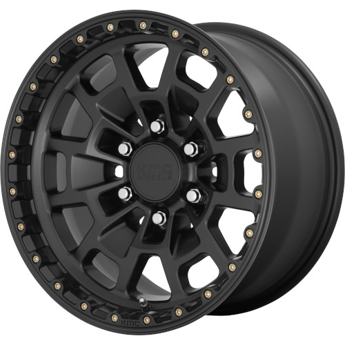 KMC KM718 Summit Satin Black - Part Number KM71878563700 KMC KM718 Summit Satin Black Photo