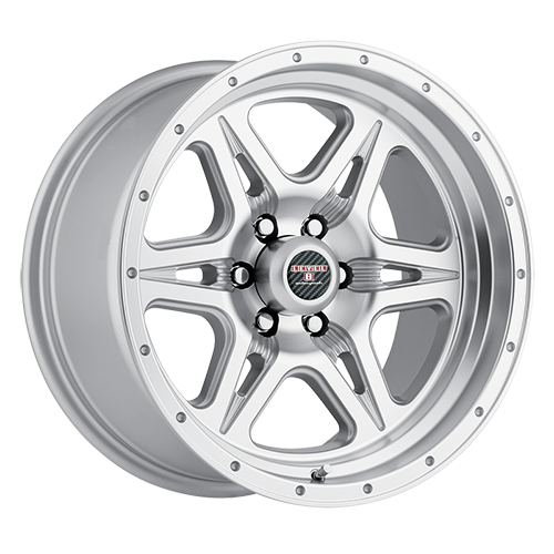 Level 8 Strike 6 Silver W/ Machined Face - Part Number 1685ST6-66114S84 Level 8 Strike 6 Silver W/ Machined Face Photo