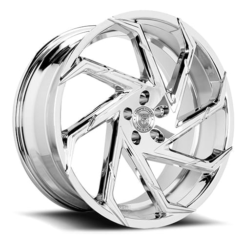 Lexani Cyclone 667 Chrome - Part Number 667-2085-45-20C Lexani Cyclone 667 Chrome Photo