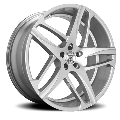 Lexani Bavaria 668 Silver W/ Machined Face - Part Number 668-2010-45-38SM Lexani Bavaria 668 Silver W/ Machined Face Photo