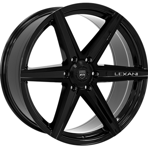 Lexani Savage 6 Spoke Full Black Photo