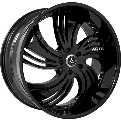 Lexani Avenue A201 Gloss Black - Part Number A201-2410-31-32FB Lexani Avenue A201 Gloss Black Photo