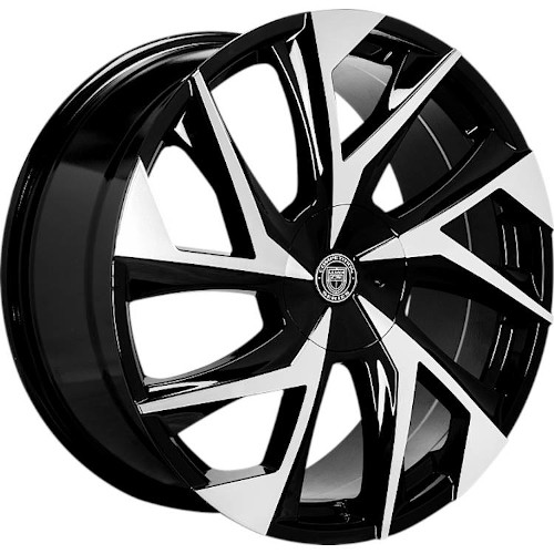 Lexani Ghost 670 Machined Black - Part Number 670-2410-13-32MB Lexani Ghost 670 Machined Black Photo
