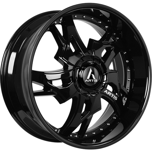 Lexani Laredo XL A208 Gloss Black - Part Number A208-2410-73-25FB Lexani Laredo XL A208 Gloss Black Photo