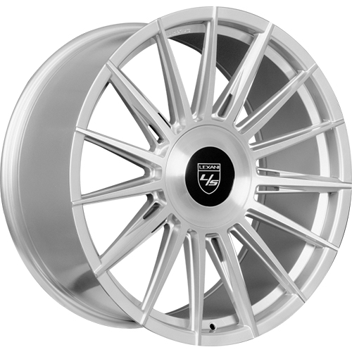 Lexani Lotus XL 708 Silver With Brushed Face - Part Number 708-2410-13-28BRS Lexani Lotus XL 708 Silver With Brushed Face Photo