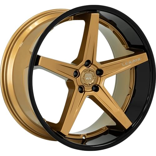 Lexani Savage 5 684 Bronze W Black Lip - Part Number 684-2085-66-35BZBL Lexani Savage 5 684 Bronze W Black Lip Photo