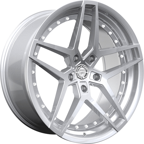 Lexani Spike 686 Silver - Part Number 686-2005-31-35S Lexani Spike 686 Silver Photo