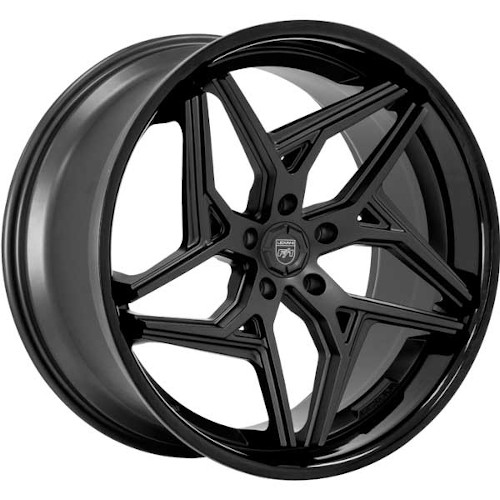 Lexani Spyder 677 Black - Part Number 677-2010-66-15SBSSB Lexani Spyder 677 Black Photo