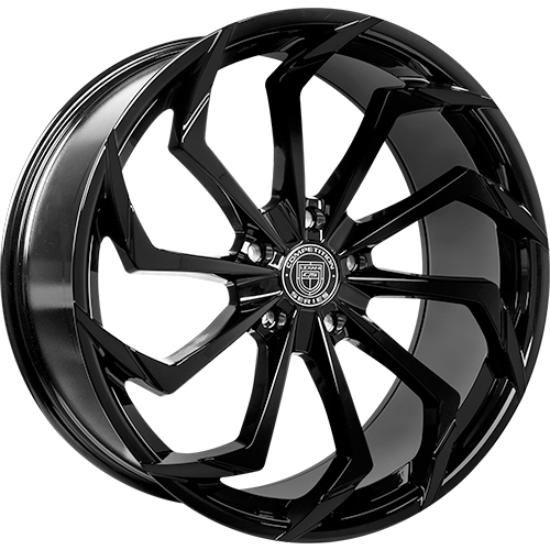 Lexani Static 701 Full Gloss Black - Part Number 701-2210-15-15FB Lexani Static 701 Full Gloss Black Photo