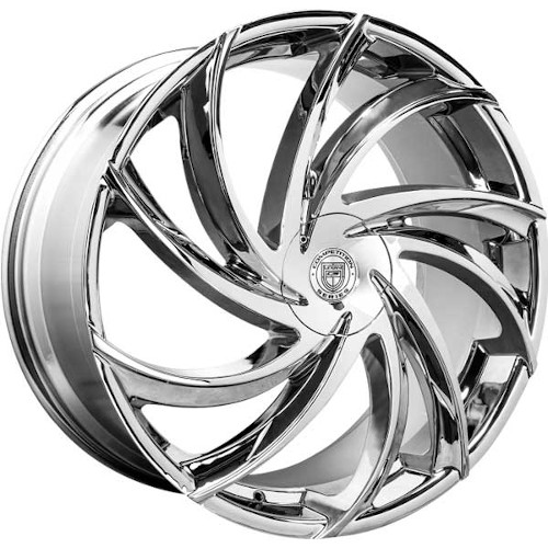 Lexani Twister 673 Chrome - Part Number 673-1880-66-40C Lexani Twister 673 Chrome Photo