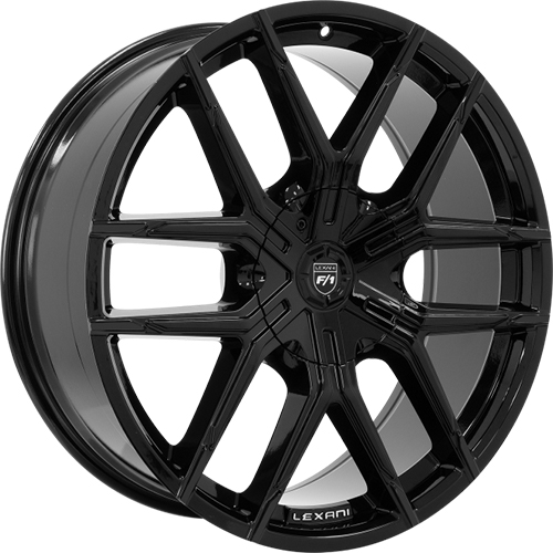 Lexani Vertigo 688 Black - Part Number 688-2290-82-30FB Lexani Vertigo 688 Black Photo