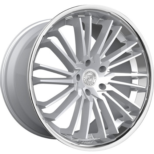 Lexani Virage 676 Silver Machined - Part Number 676-2290-30-40SMS Lexani Virage 676 Silver Machined Photo