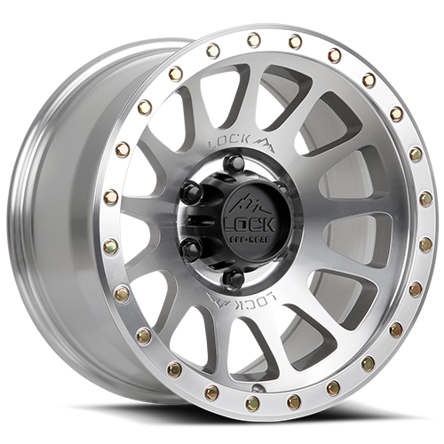 Lock Offroad Yosemite Machined W/ Clear Coat - Part Number YOSEMITE-7969MC Lock Offroad Yosemite Machined W/ Clear Coat Photo