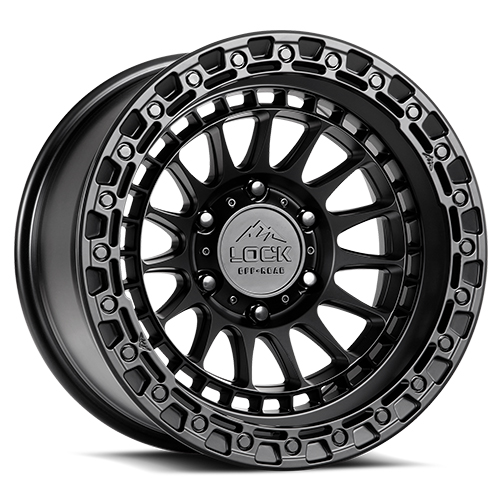 Lock Offroad Mojave Matte Black With Matte Black Ring Photo