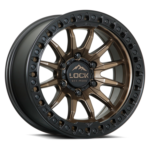 Lock Offroad Trail Matte Bronze W/ Matte Black Ring