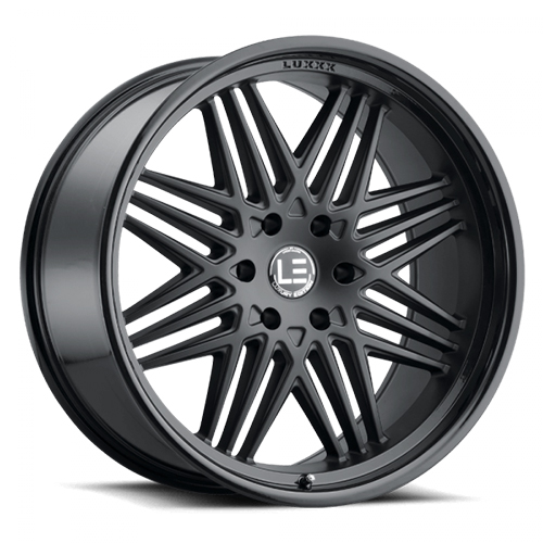 Luxxx LE LUX LE4 Matte Black With Gloss Black Lip - Part Number LUXLE42295127+15D-A5 Luxxx LE LUX LE4 Matte Black With Gloss Black Lip Photo