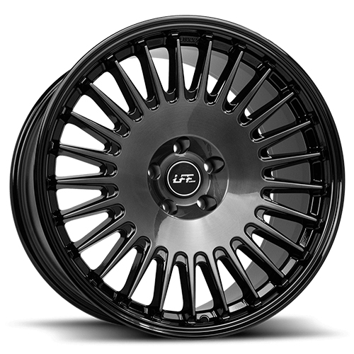 Luxxx LFF LFF03 Harto Brushed Titanium Black - Part Number LFF0320115112+40A-R19 Luxxx LFF LFF03 Harto Brushed Titanium Black Photo