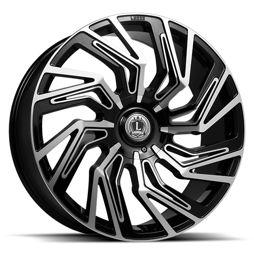 Luxxx LUX 28 Gloss Black W/ Machined Face