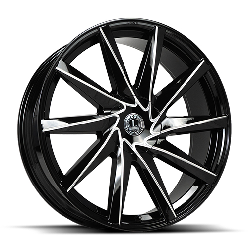 Luxxx LUX 35 Gloss Black Milled - Part Number LUX35208551143120+30B-A1 Luxxx LUX 35 Gloss Black Milled Photo