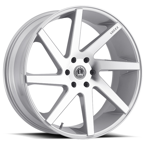 Luxxx LUX 8 Silver With Machined Face - Part Number LUX826106139+30D-F2 Luxxx LUX 8 Silver With Machined Face Photo