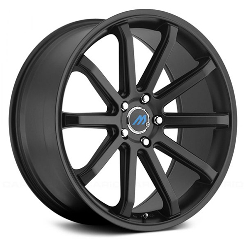 Mach Euro Concave ME-10 Satin Black - Part Number ME10-2085LL45FSTBL Mach Euro Concave ME-10 Satin Black Photo