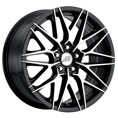 Mach Performance MP-40 Gloss Black W/ Machined Face - Part Number MP40-1880FF42FGBMF Mach Performance MP-40 Gloss Black W/ Machined Face Photo