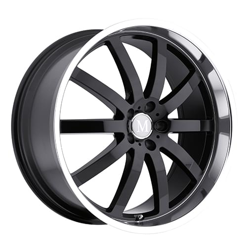 Mandrus Wilhelm Gloss Black W/ Mirror Lip - Part Number 2085MAW255112B66 Mandrus Wilhelm Gloss Black W/ Mirror Lip Photo