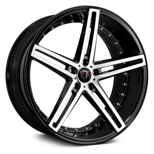Marquee Wheels M5334 Black Machined