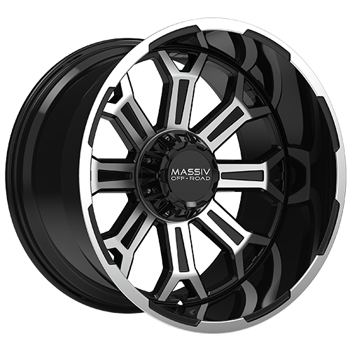 Massiv Off-Road MAS-OR2 Black Machined - Part Number MAS-OR2-2106-N18BM Massiv Off-Road MAS-OR2 Black Machined Photo