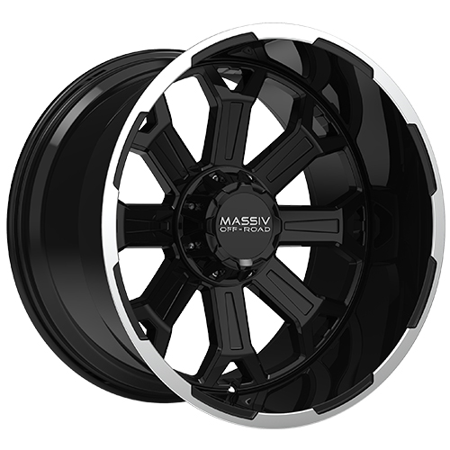 Massiv Off-Road MAS-OR2 Full Gloss Black - Part Number MAS-OR2-2106-N18B Massiv Off-Road MAS-OR2 Full Gloss Black Photo