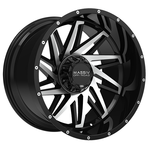 Massiv Off-Road MAS-OR3 Black Machined - Part Number MAS-OR3-2130-N18BM Massiv Off-Road MAS-OR3 Black Machined Photo