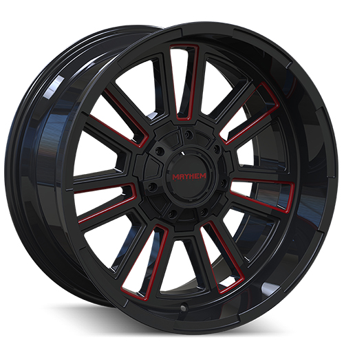 Mayhem Apollo 8115 Black W/ Prism Red - Part Number 8115-2937BTR Mayhem Apollo 8115 Black W/ Prism Red Photo