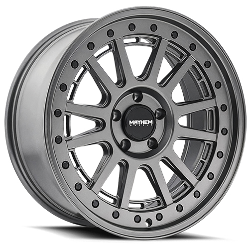 Mayhem Compass 8305 Matte Gunmetal W/ Black Bolts - Part Number 8305-2936MGT18 Mayhem Compass 8305 Matte Gunmetal W/ Black Bolts Photo