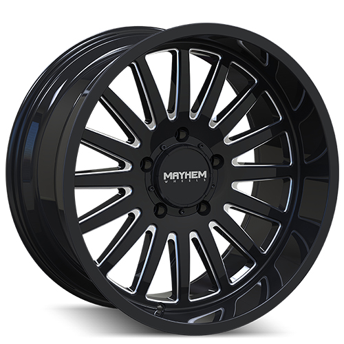 Mayhem Utopia 8114 Black W/Milled Spokes Photo