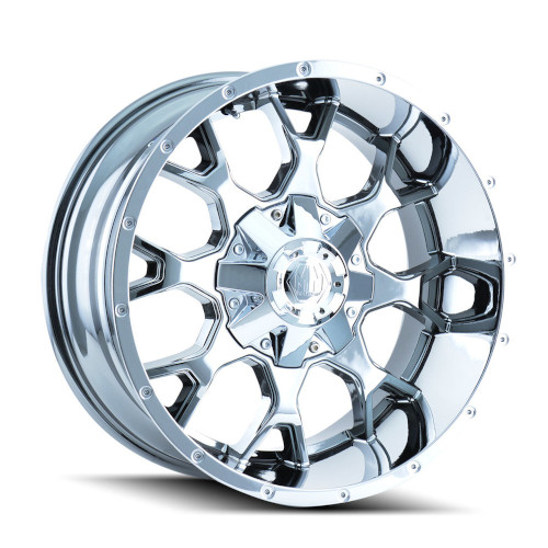 Mayhem Warrior 8015 Chrome - Part Number 8015-2937C Mayhem Warrior 8015 Chrome Photo
